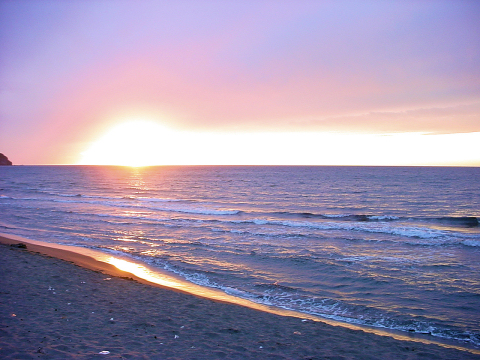 Oh! It is sunset!